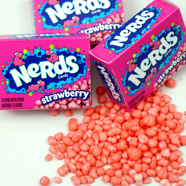 Nerds Strawberry Box Candy 2lb Bulk Bag