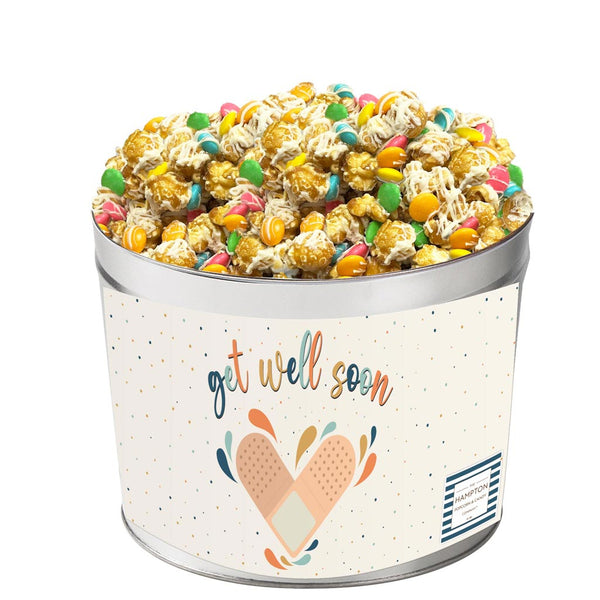 Pastel Candy Crunch Popcorn Tin