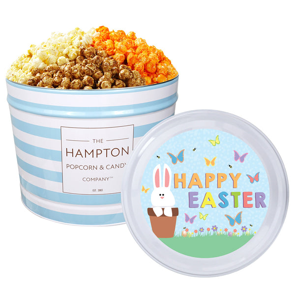 3 Flavor Hampton Classic: 2 Gallon Popcorn Tin