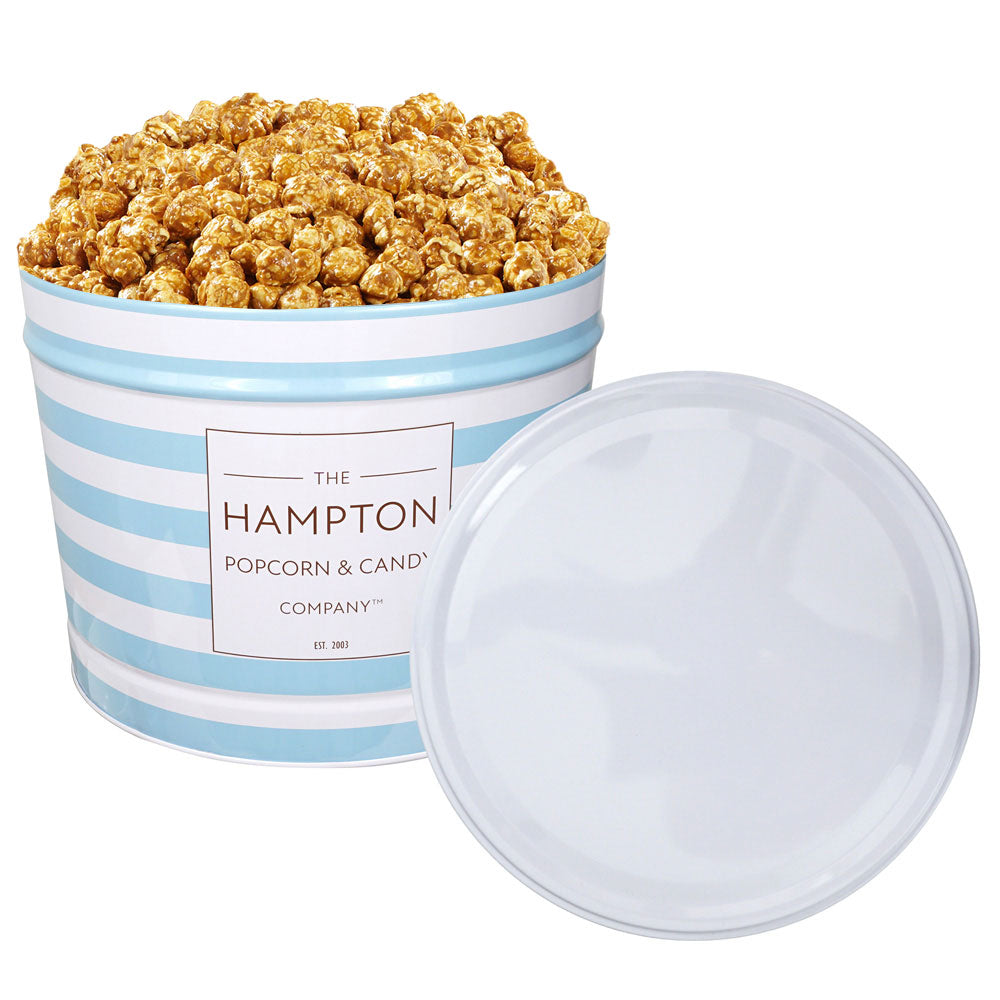 Caramel Popcorn: 2 Gallon Popcorn Tin