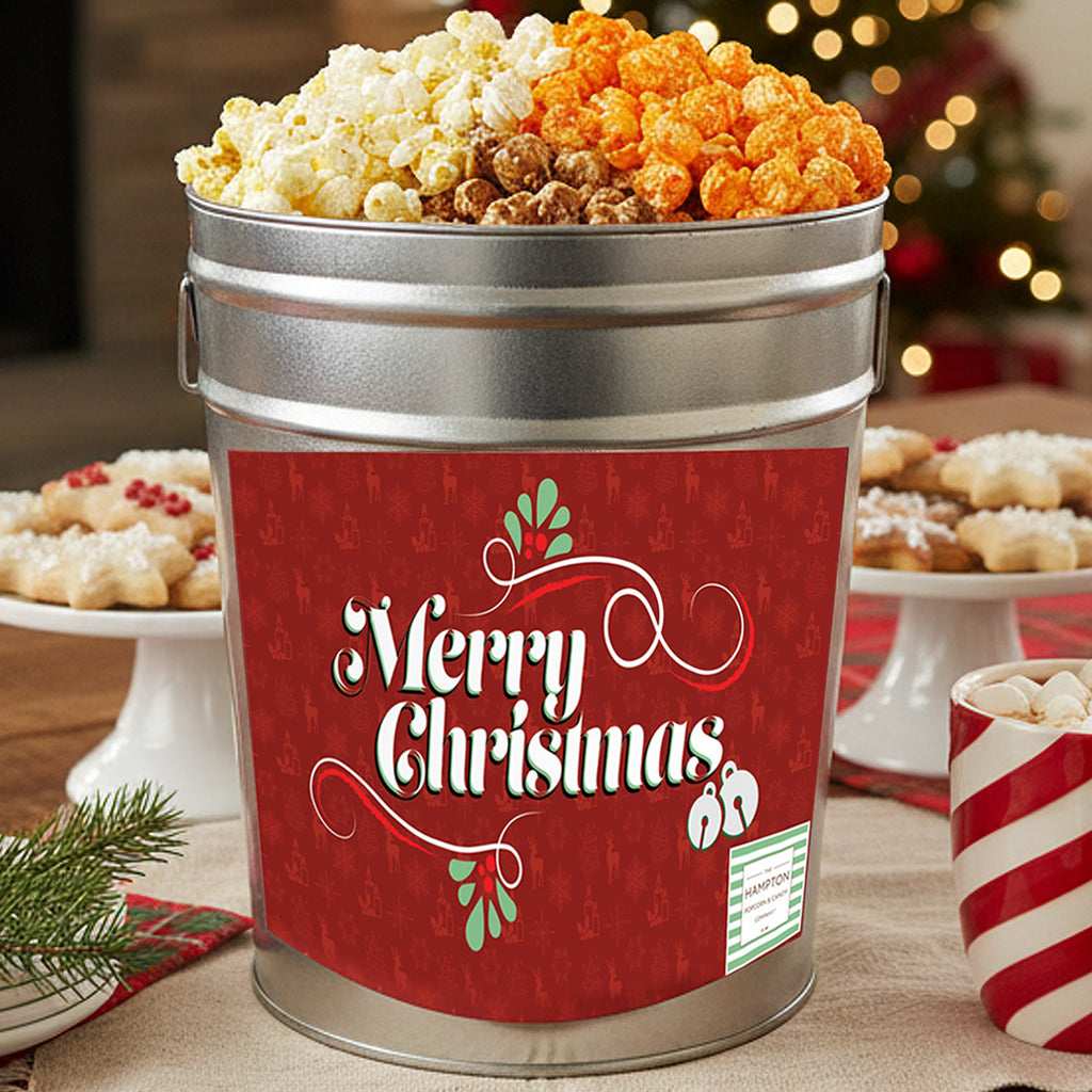 3 Flavor Hampton Classic: 6.5 Gallon Popcorn Tin