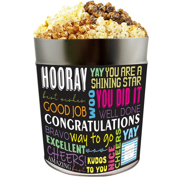 4 Flavor Limited Edition Popcorn Tin