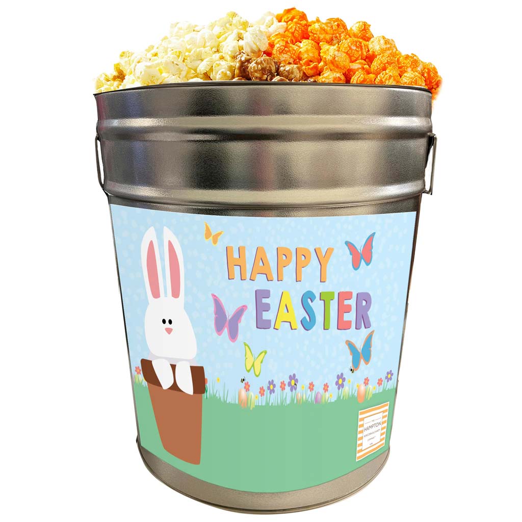 3 Flavor Hampton Classic: 6.5 Gallon Popcorn Tin