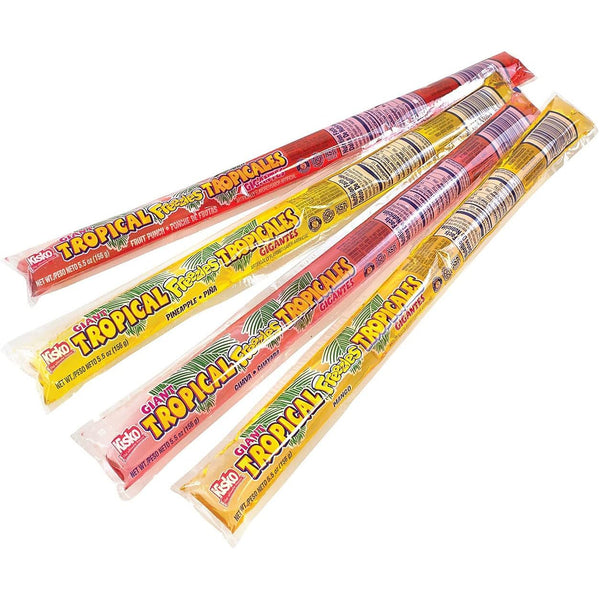 Kisko Giant Tropical Freezies, 50 Count Freeze Pops