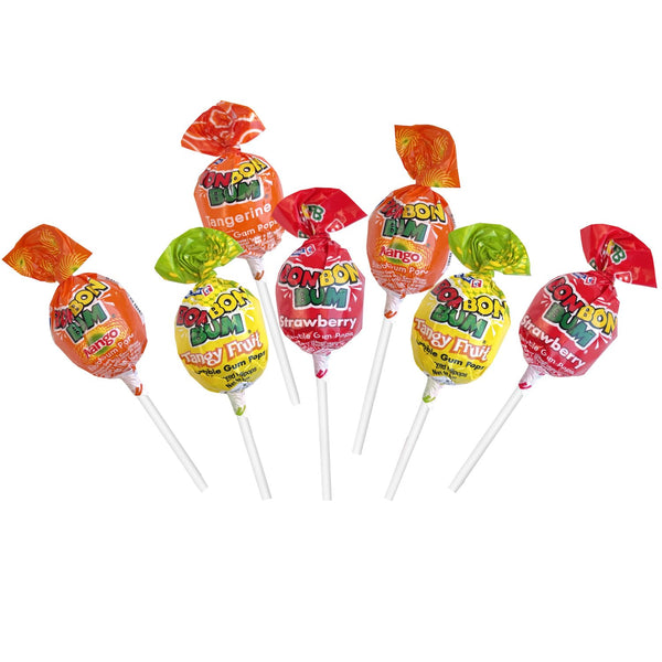 Bon Bon Bum Lollipops, 1 Pound Bulk Bag