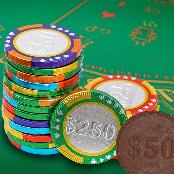 Milk Chocolate Casino Coins Bulk Bag