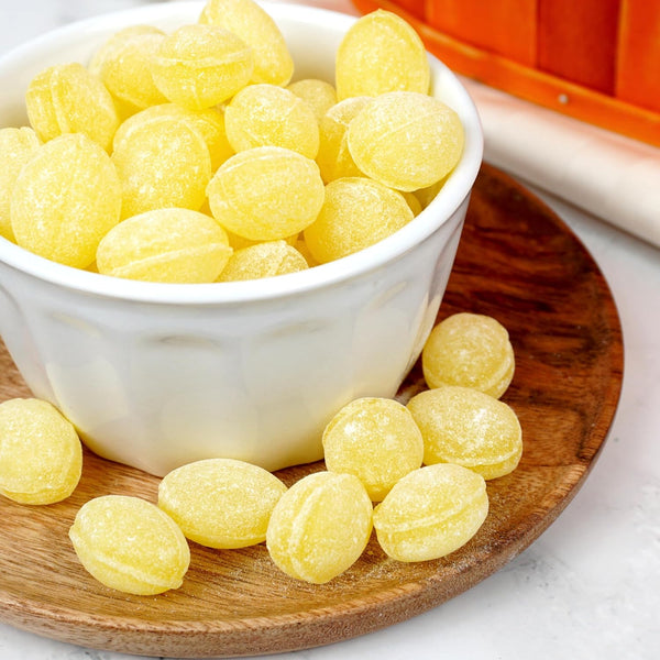 Claeys Sanded Lemon Drops Hard Candy Bulk Bag