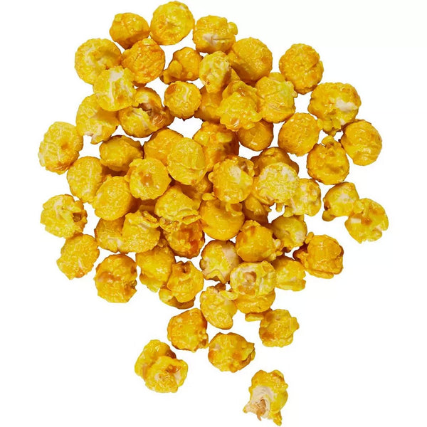 Yellow Popcorn Bucket with Scoop, 20 Ounce, Lemon Flavored Popcorn