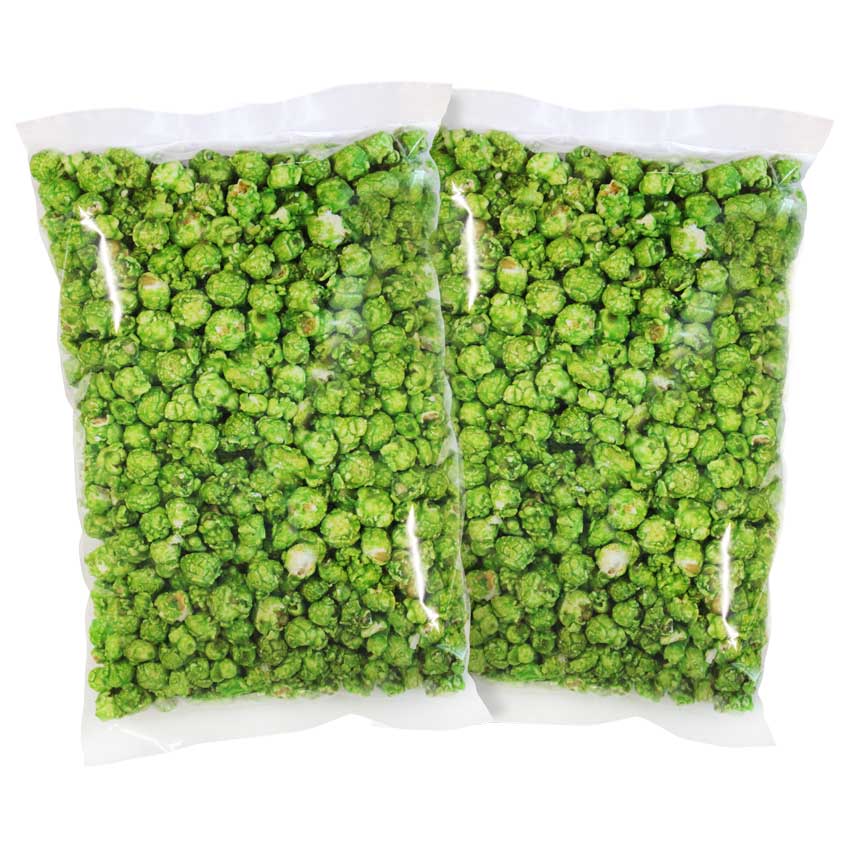 Green Popcorn, Green Apple Flavored 16 oz. Bag - 2 Pack