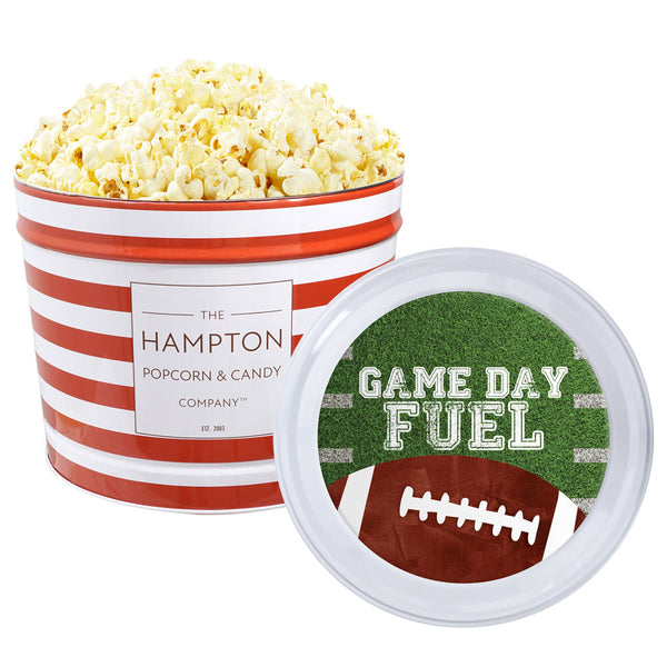 Butter Popcorn: 2 Gallon Popcorn Tin
