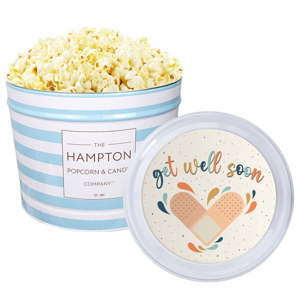 Butter Popcorn: 2 Gallon Popcorn Tin