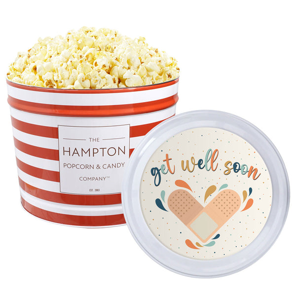 Butter Popcorn: 2 Gallon Popcorn Tin
