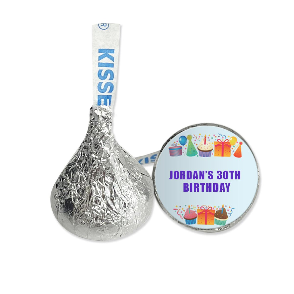 Personalized Birthday Hershey's Kisses - 108 Pieces