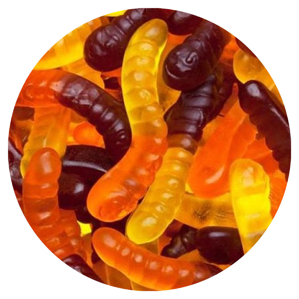 Fall Mini Gummy Worms 2.2 lb. Bulk Bag