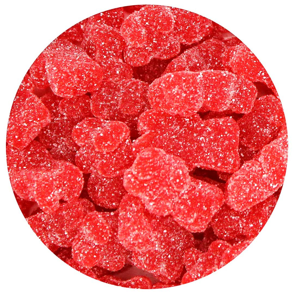 Cherry Sugared Red Gummy Bears 2.2 lb. Bulk Bag