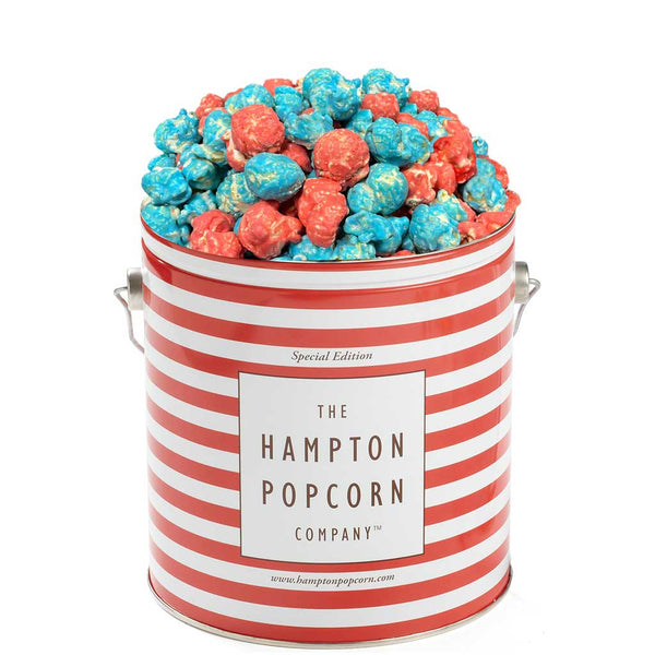 Cotton Candy Popcorn Tin