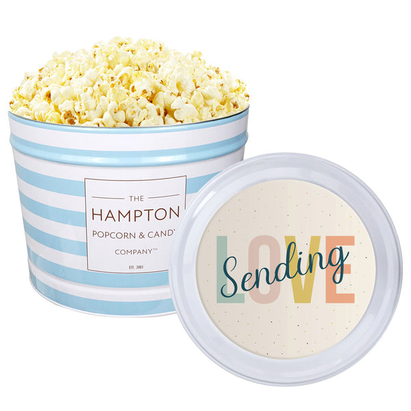 Butter Popcorn: 2 Gallon Popcorn Tin