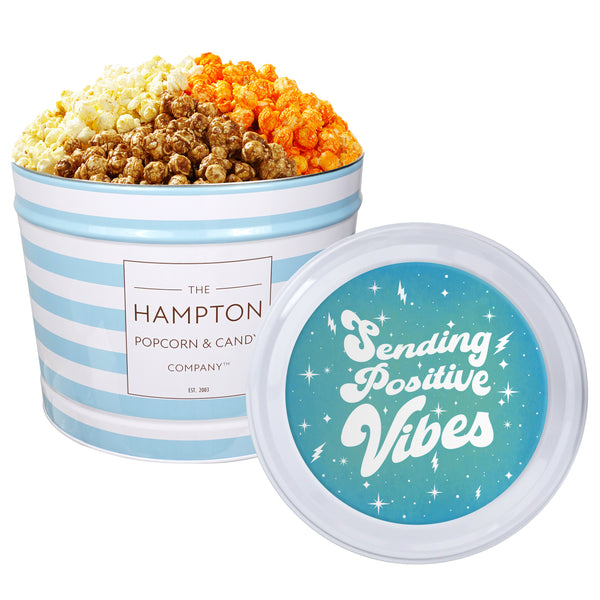 3 Flavor Hampton Classic: 2 Gallon Popcorn Tin