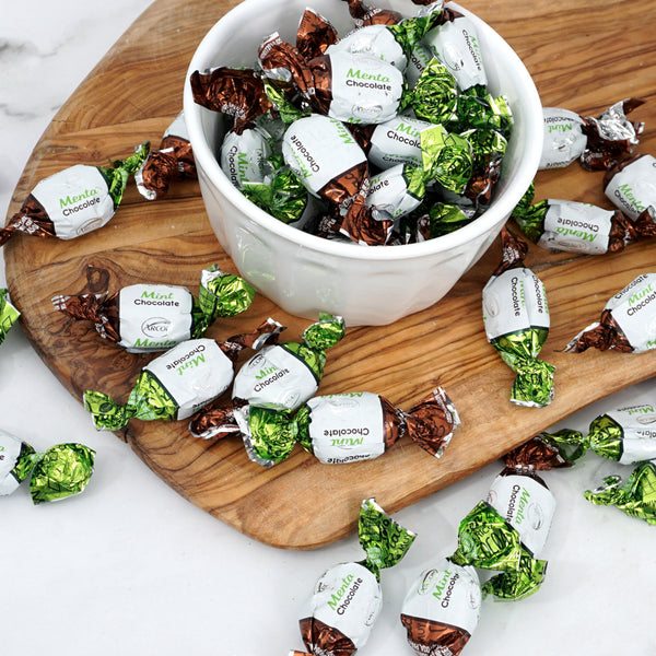 Chocolate Filled Mints Bulk Bag