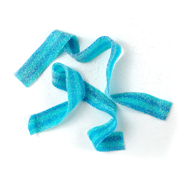 Blueberry Sour Gummy Belts Bulk Bag