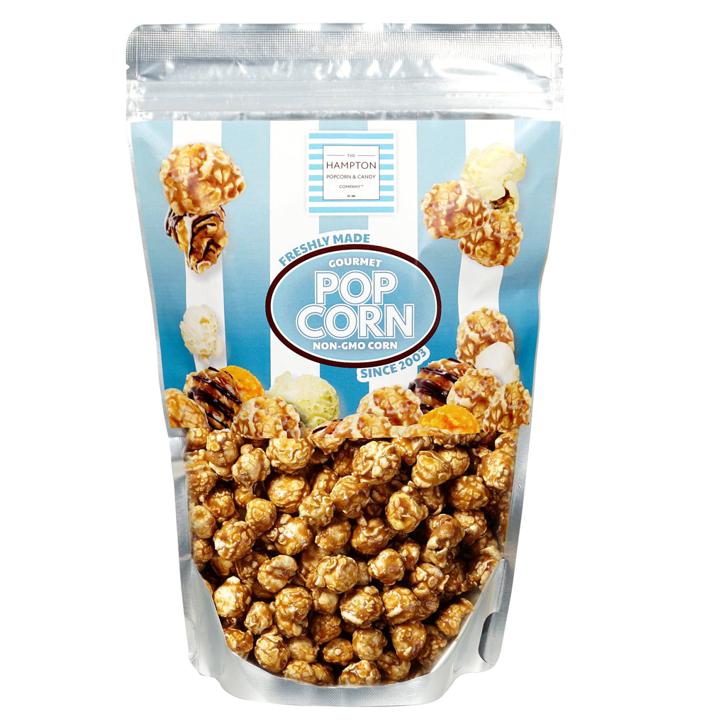 Caramel Popcorn, 9.5 Ounce Resealable Zip Bag