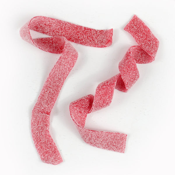 Cherry Sour Gummy Belts, 1 Pound Bulk Bag