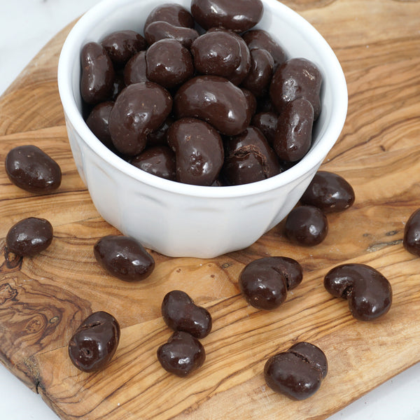 Dark Chocolate Covered Cashews, 2 Pound Bulk Bag