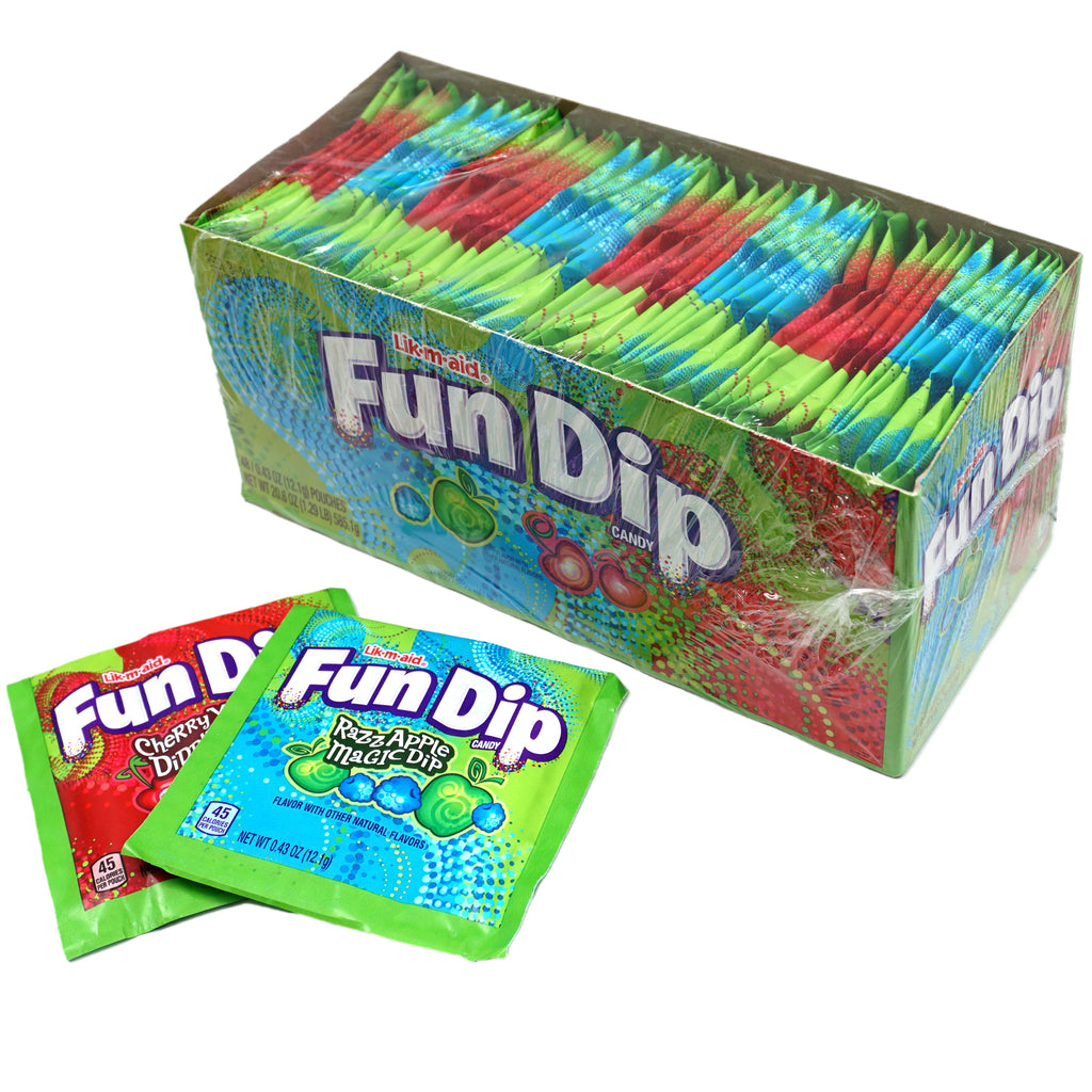 Lik-M-Aid Fun Dip 48 Pack Bulk Case