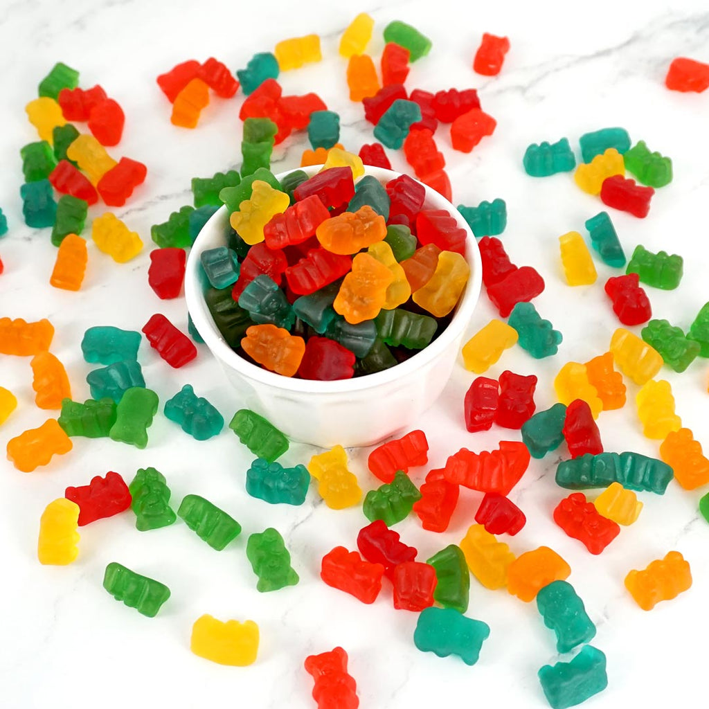 4D Gummy Bears 2.2 lb. Bulk Bag - All City Candy