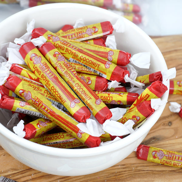 Long Boys Coconut Candy Bulk Bag