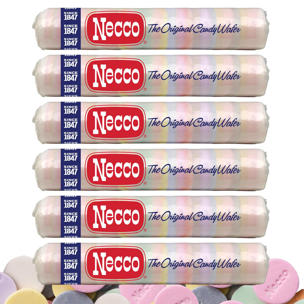 Necco Wafer Candy, 6 Pack