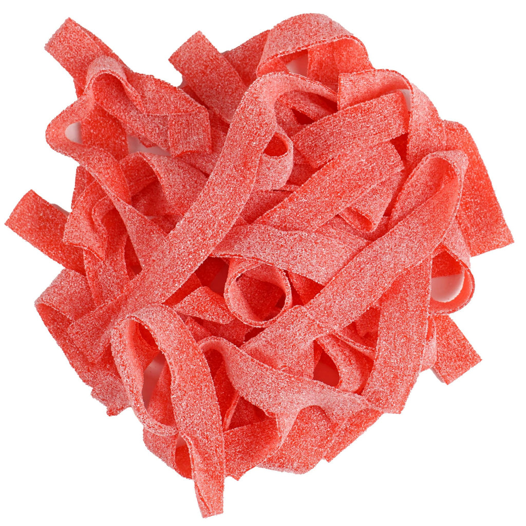Strawberry Sour Gummy Belts Bulk Bag