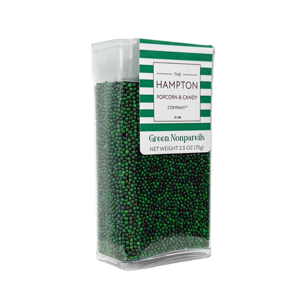 Green Nonpareils Sprinkles