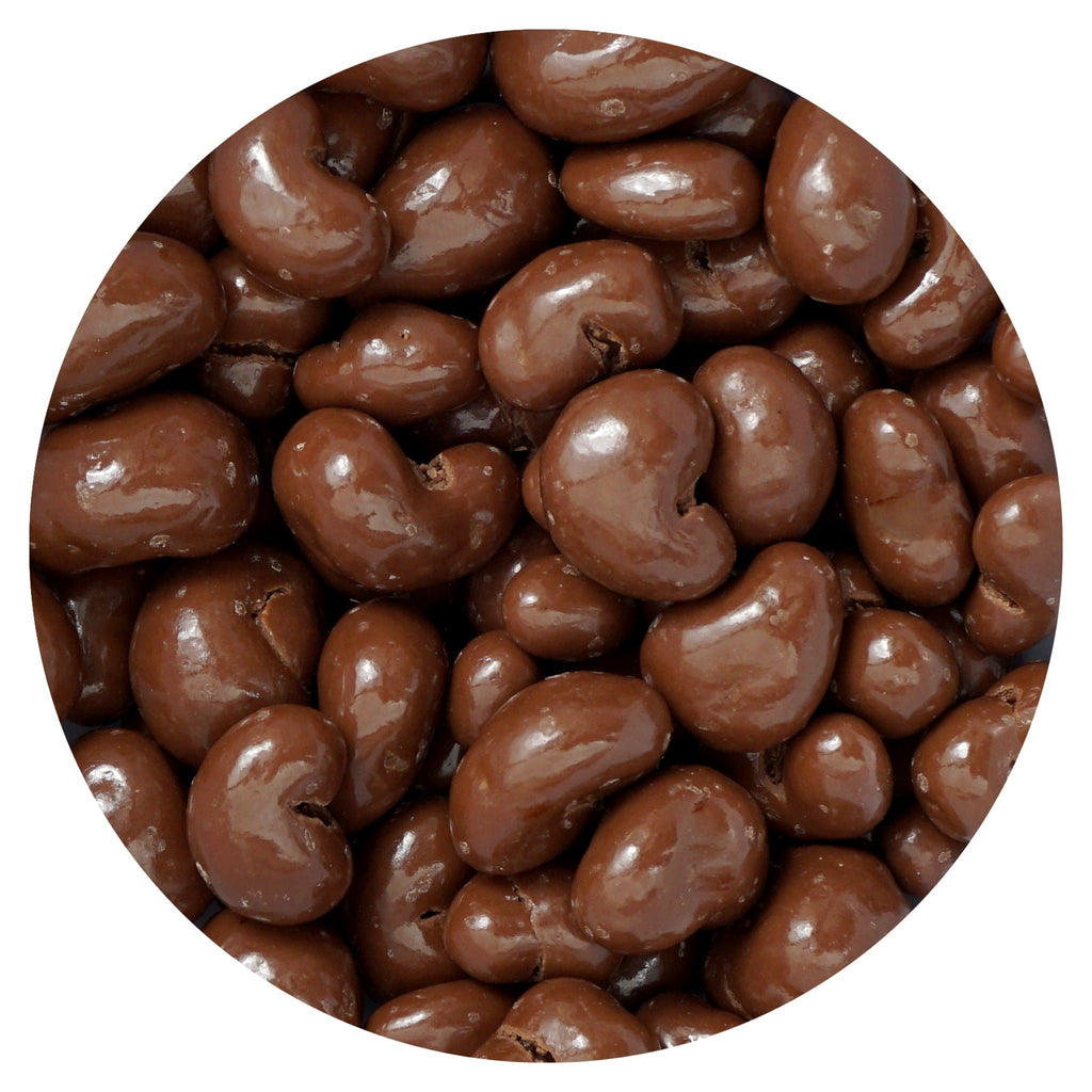 Milk Chocolate Covered Cashews, 2 Pound Bulk Bag