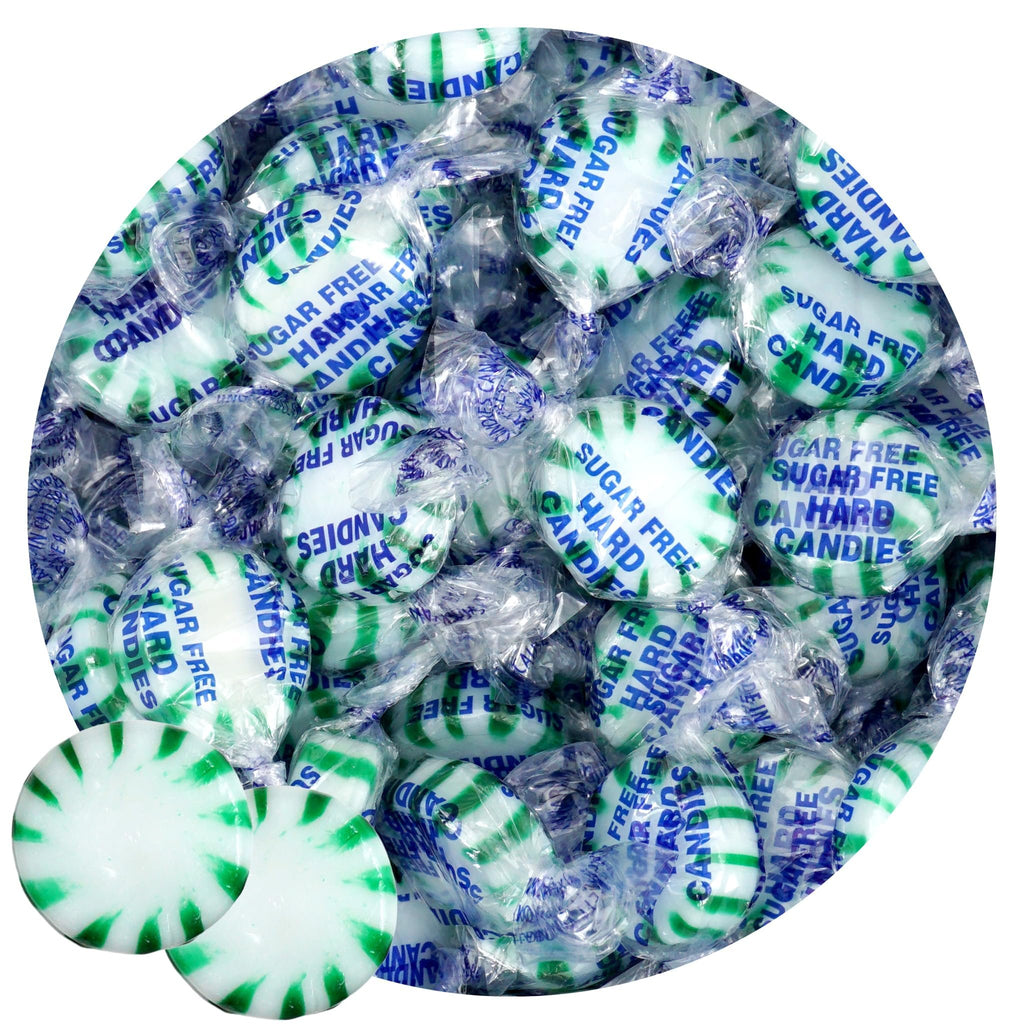 Arcor Sugar Free Spearmint Starlight Mints Hard Candy Bulk Bag