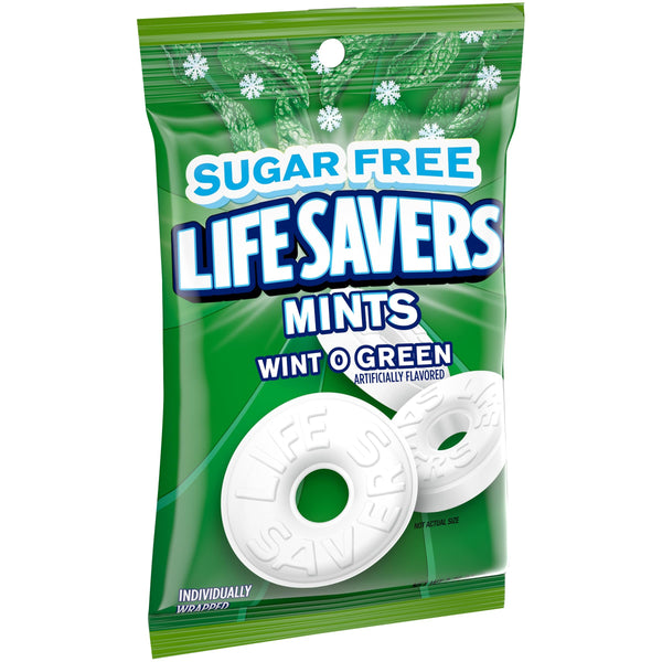 Sugar Free Lifesavers Wint O Green, 2.75 Ounce (Pack of 4)