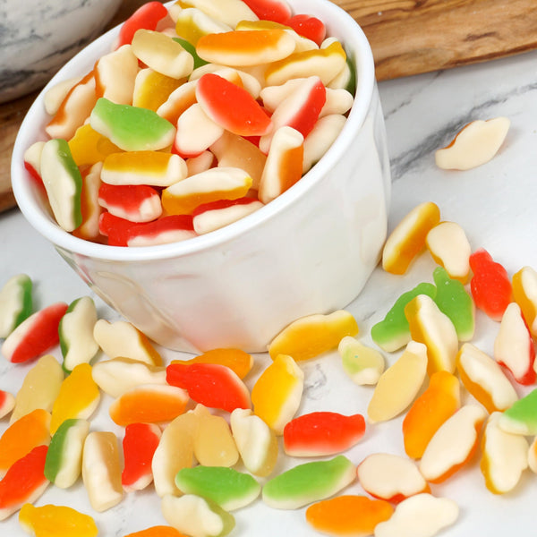 Assorted Mini Gummy Fish, 1 Pound Bulk Bag