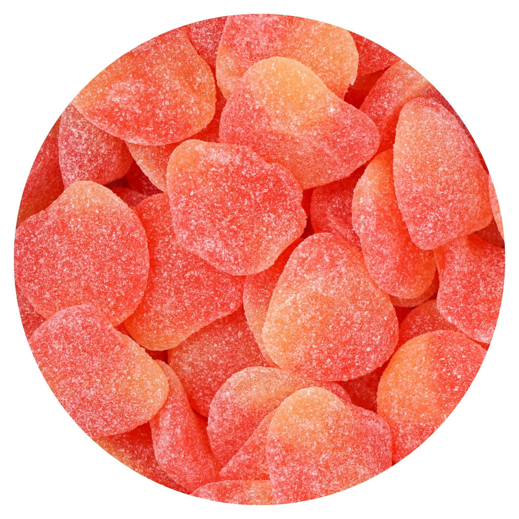 Haribo Peaches Gummi Candy, 1 Pound Bulk Bag