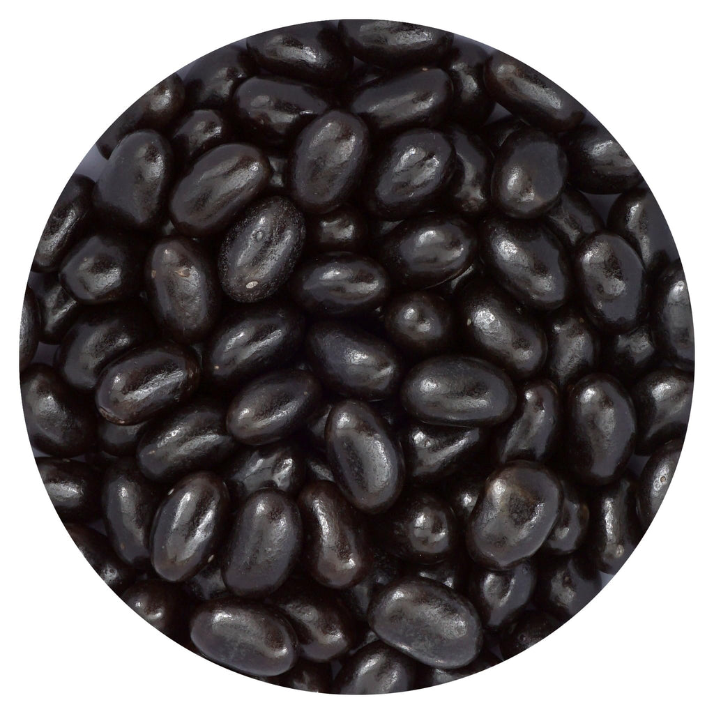 Black Jelly Beans Bulk Bag