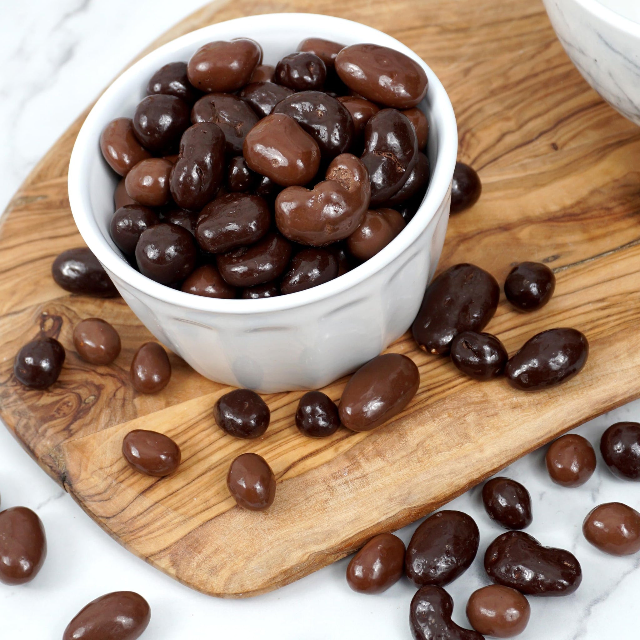 Bridge Mix, 2 Pound Bulk Bag, Milk and Dark Chocolate Covered Raisins,