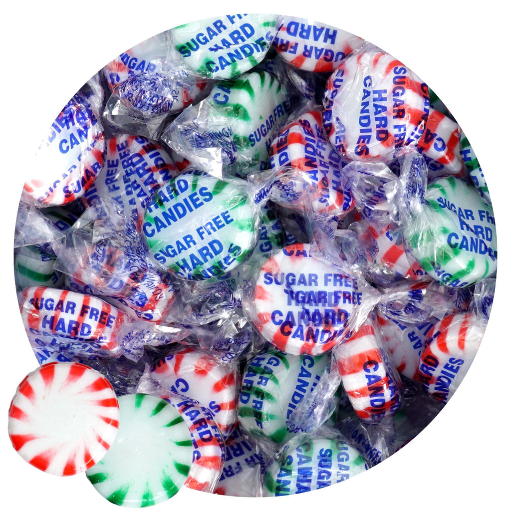 Sugar Free Peppermint and Spearmint Starlight Mints, 1 Pound Bulk Bag