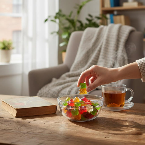 Sugar Free 3D Gummy Bears, 1 Pound Bag