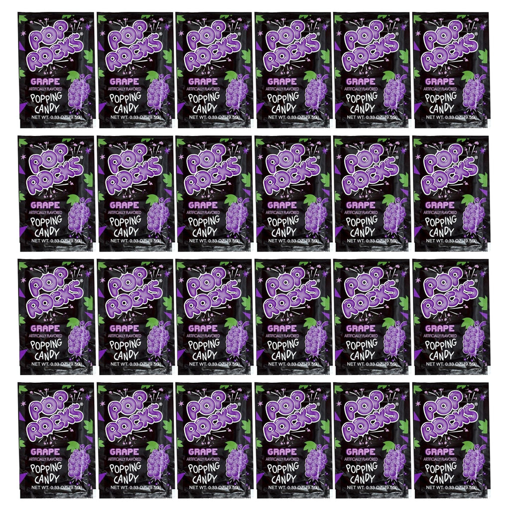 Pop Rocks Grape, 24 Pack, Popping Candy