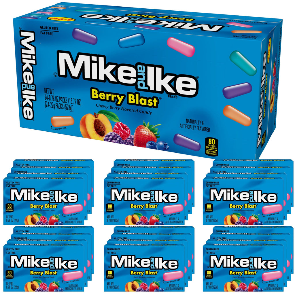 Berry Blast Mike & Ike, 0.78 Ounce (Pack of 24)