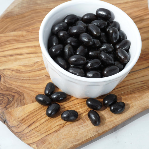 Black Jelly Beans Bulk Bag