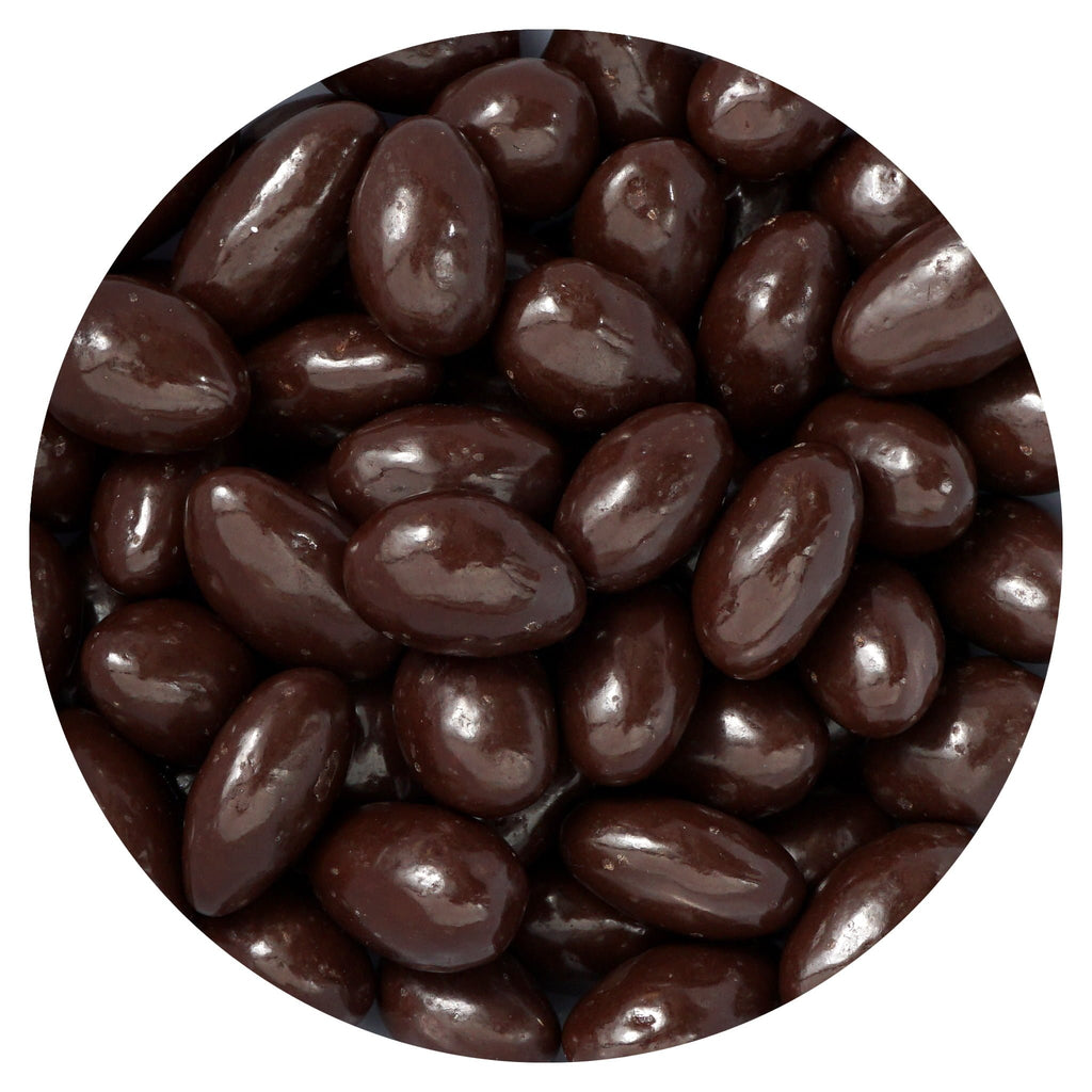 Dark Chocolate Covered Almonds, 2 Pound Bulk Bag