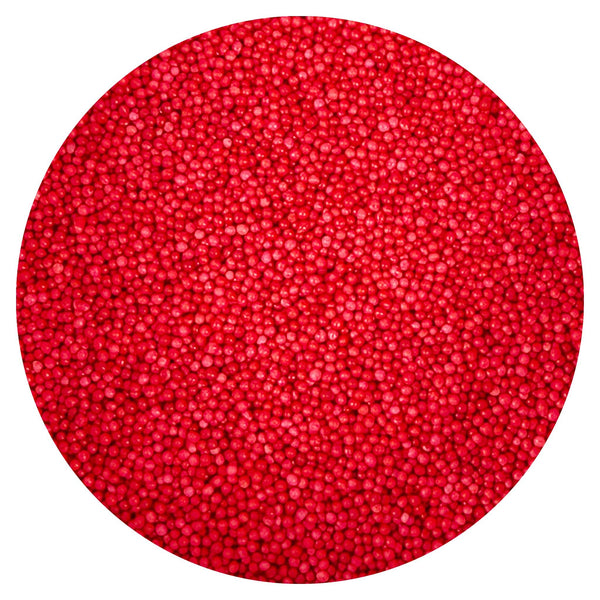 Red Nonpareils Sprinkles