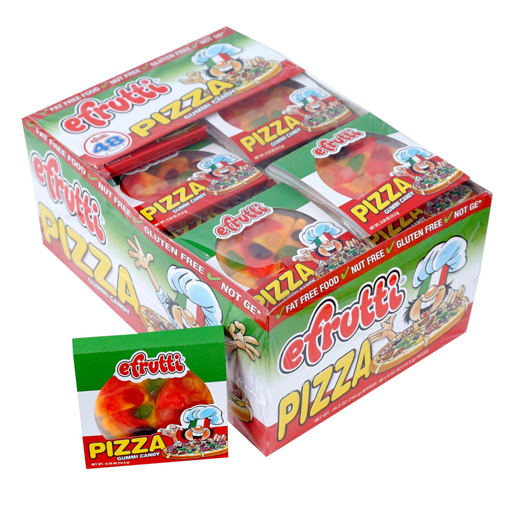 Efrutti Gummy Pizza, 48 Pack