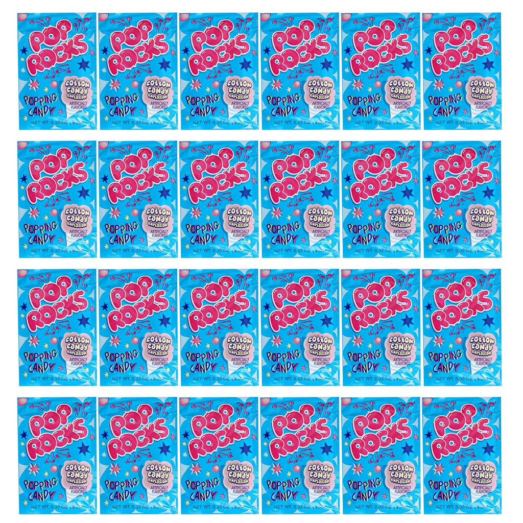 Cotton Candy 24 Pack Pop Rocks Candy