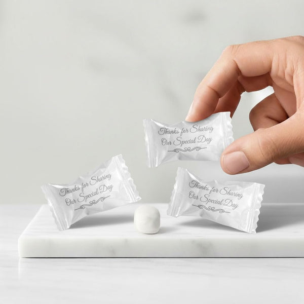 Thank You For Sharing Our Special Day Buttermints